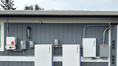 Ground Mounts and Energy Storage Photo