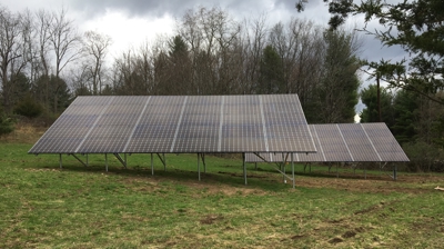 Ground Mounts and Energy Storage Photo