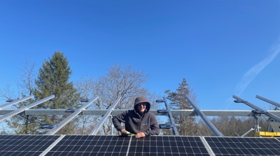 Ground Mounts and Energy Storage Photo